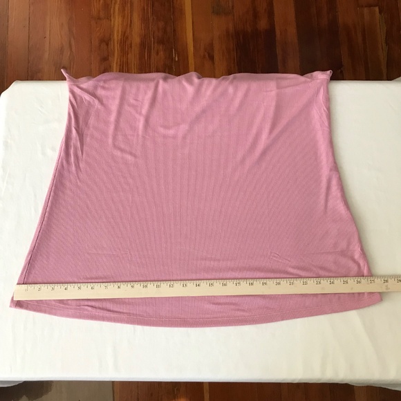 INC INTERNATIONAL CONCEPTS Ribbed Short Sleeve Square Neck Top Plus Size 2X NWT - Picture 10 of 16